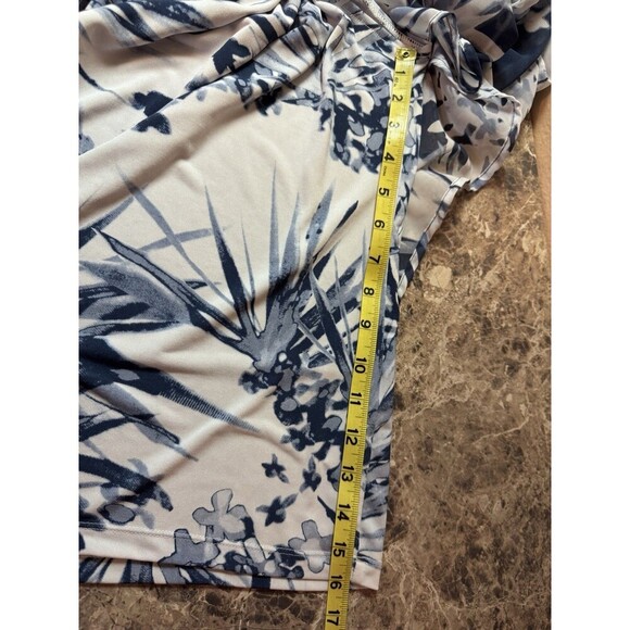 Chicos Easywear Women’s 3 US XL Layered Chiffon Kimono Style Casual Tunic Top - Picture 10 of 14